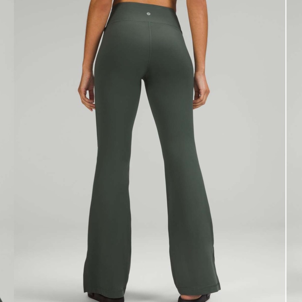 Lululemon Groove Super-High-Rise Split-Hem Flare Pant *Nulu